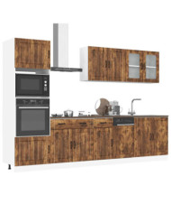 Ensemble d'armoires de cuisine 7 pcs Kalmar bois d'ingénierie | Mobilier & Déco