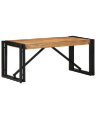 Table basse 80x40x35 cm bois massif d'acacia | Mobilier & Déco