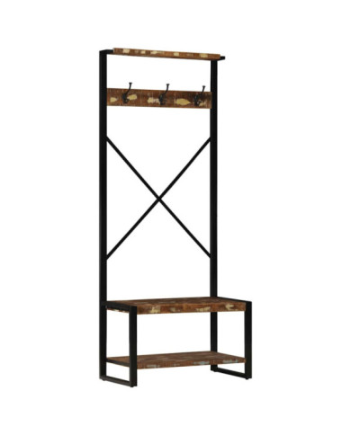 Porte-vêtements multicolore 80x40x190 cm | Mobilier & Déco