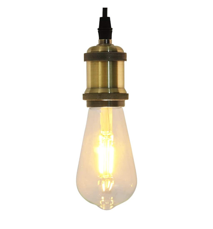 Douilles de lampe 2 pcs bronze E27 | Mobilier & Déco