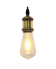 Douilles de lampe 2 pcs bronze E27 | Mobilier & Déco