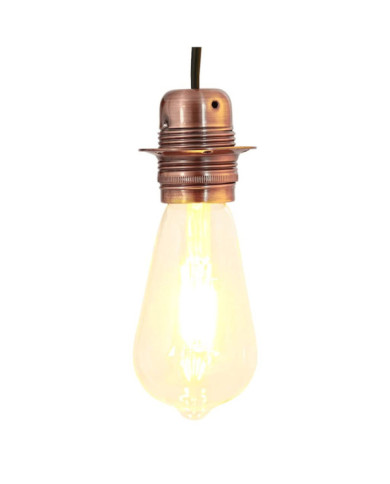 Douilles de lampe 2 pcs bronze rouge E27 | Mobilier & Déco