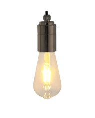 Douilles de lampe 2 pcs noir brillant E27 | Mobilier & Déco