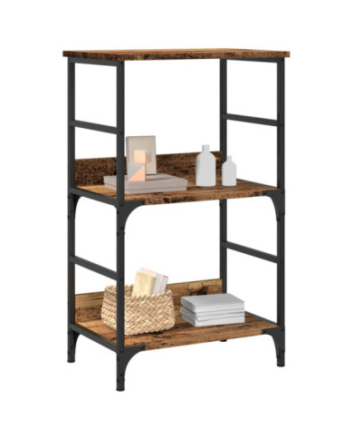 Bibliothèque vieux bois 50x33x82 cm bois d'ingénierie | Mobilier & Déco