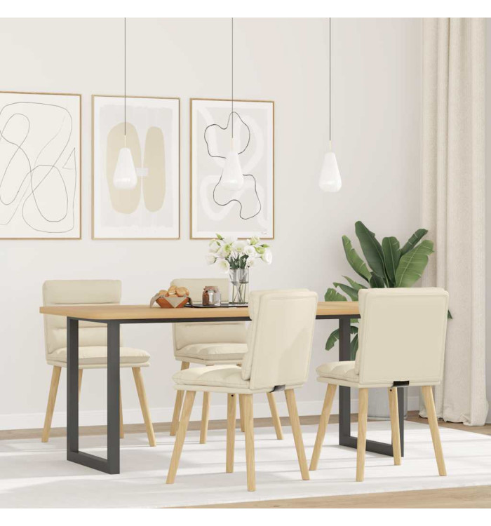 Chaises à manger lot de 4 Lin | Mobilier & Déco