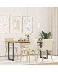 Chaises à manger lot de 4 Lin | Mobilier & Déco