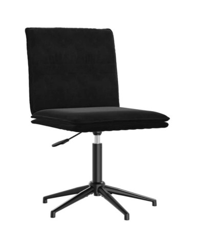 Chaise à manger Noir Velours | Mobilier & Déco