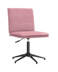Chaise à manger Rose Velours | Mobilier & Déco