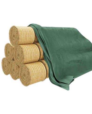 Bâche à foin 9,8x6 m 140 g/m² polypropylène | Mobilier & Déco