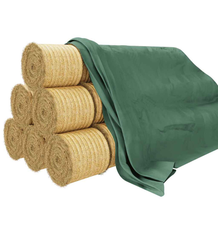 Bâche à foin 9,8x6 m 140 g/m² polypropylène | Mobilier & Déco