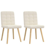 Chaises à manger lot de 2 Lin | Mobilier & Déco