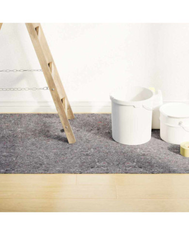 Bâche de protection contre peinture 515 cm 180 g/m² gris | Mobilier & Déco