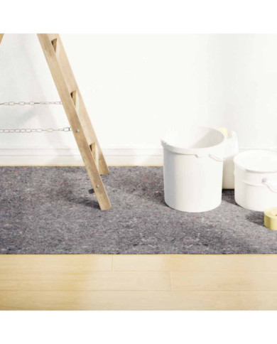 Bâche de protection contre peinture 5055 cm 220 g/m² gris | Mobilier & Déco