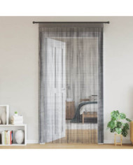 Rideau en fils 2 pcs 140 x 250 cm anthracite | Mobilier & Déco