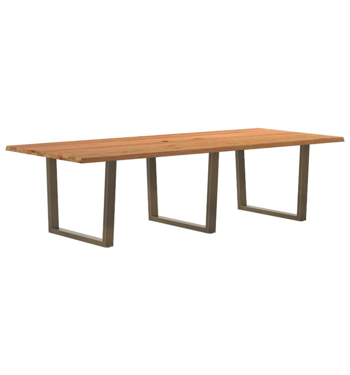  Table à manger et bord vivant 280x120x74cm bois massif de chêne | Mobilier & Déco