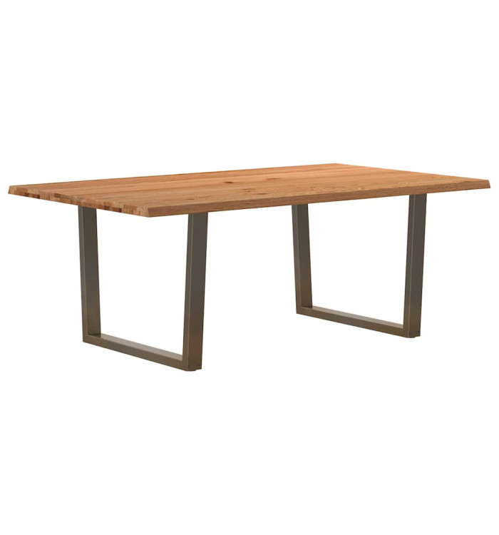 Table à manger et bord naturel bois massif chêne | Mobilier & Déco