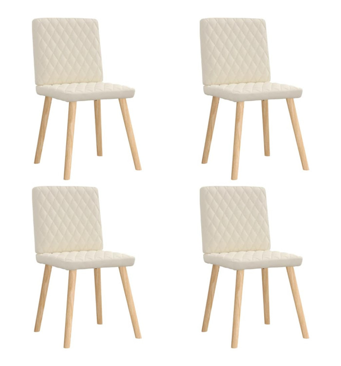 Chaises à manger lot de 4 Lin | Mobilier & Déco