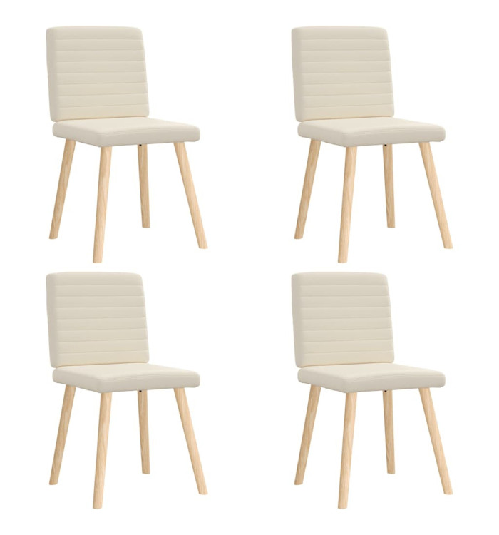 Chaises à manger lot de 4 Lin | Mobilier & Déco