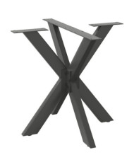 Pied de table à manger forme d'araignée 85x85x(72-73) cm | Mobilier & Déco