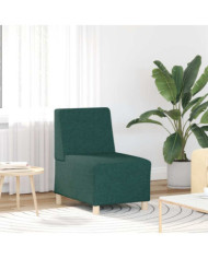 Fauteuil vert foncé 55 cm tissu | Mobilier & Déco
