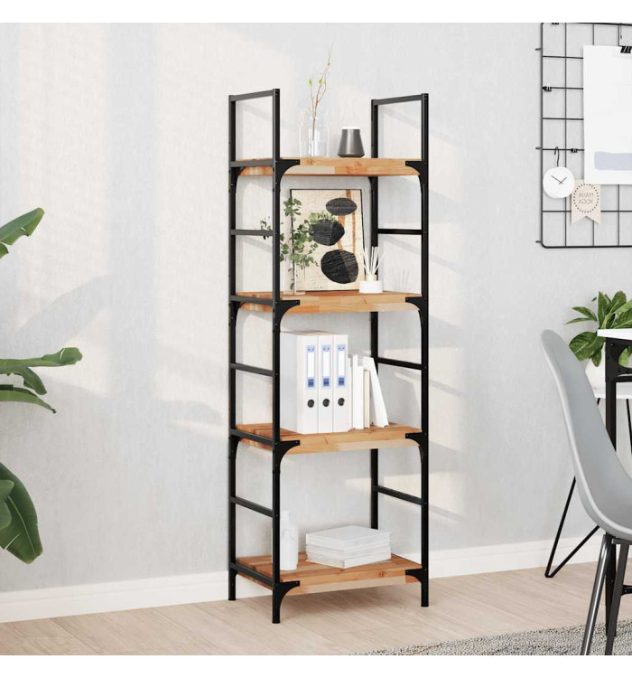 Étagère flottante 40x30x4 cm acacia massif finition à l'huile | Mobilier & Déco