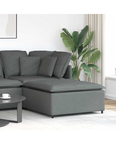 Module de repose-pieds de canapé modulaire gris foncé | Mobilier & Déco