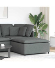 Module de repose-pieds de canapé modulaire gris foncé | Mobilier & Déco