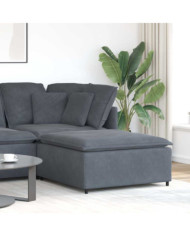 Module de repose-pieds de canapé modulaire gris foncé | Mobilier & Déco