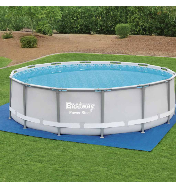 Bestway Tapis de sol pour piscine Flowclear 488x488 cm | Mobilier & Déco