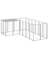 Chenil Argenté 4,84 m² Acier | Mobilier & Déco