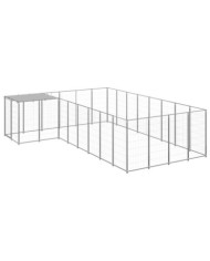 Chenil Argenté 10,89 m² Acier | Mobilier & Déco