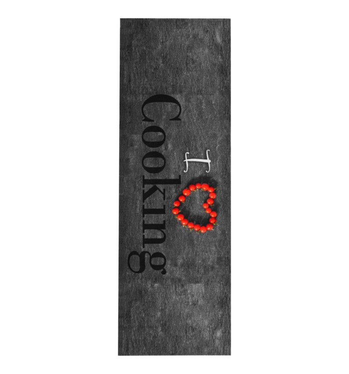 Tapis de sol de cuisine lavable Cooking 45x150 cm | Mobilier & Déco