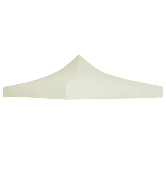 Toit de tente de réception 3 x 3 m Crème | Mobilier & Déco