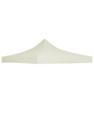 Toit de tente de réception 3 x 3 m Crème | Mobilier & Déco