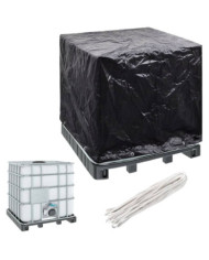 Housse de récipient IBC 8 œillets 116x100x120 cm | Mobilier & Déco