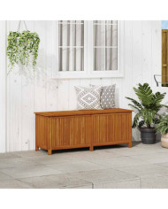 Boîte de rangement de jardin 150x50x58 cm Bois d'acacia solide | Mobilier & Déco