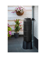 Nature Tonneau d'eau 100 L Noir | Mobilier & Déco