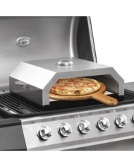 Four à pizza avec pierre en céramique pour barbecue au charbon | Mobilier & Déco