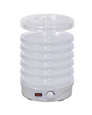 Déshydrateur alimentaire rond 250 W 6 plateaux | Mobilier & Déco
