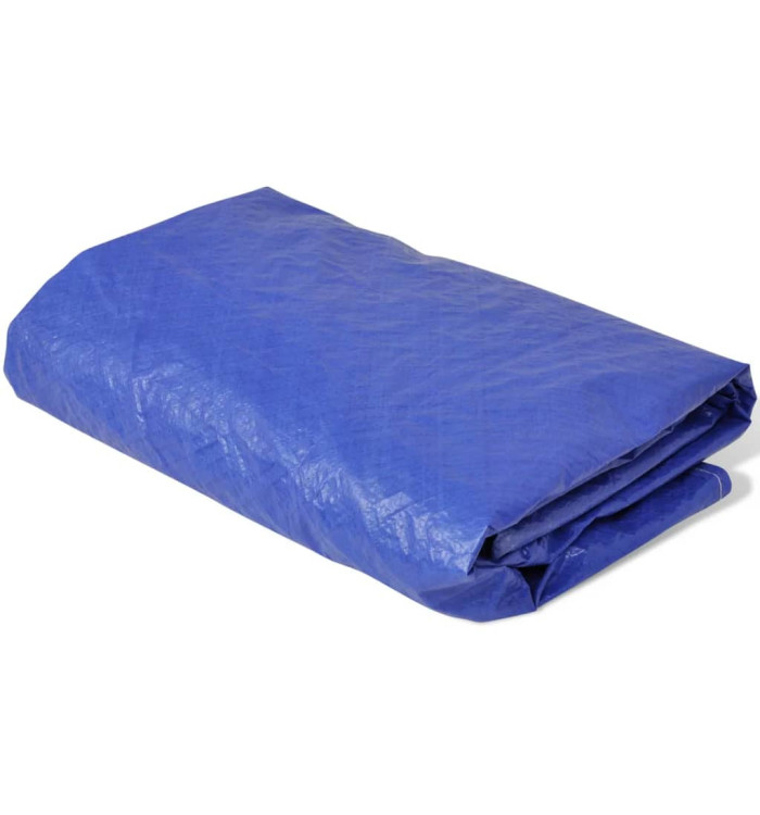 Couverture de piscine PE Ronde 540 cm 90 g/m² | Mobilier & Déco