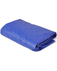 Couverture de piscine PE Ronde 540 cm 90 g/m² | Mobilier & Déco