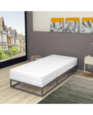 Matelas 140 x 200 cm 7 zones Ressort ensaché 20 cm H2 | Mobilier & Déco