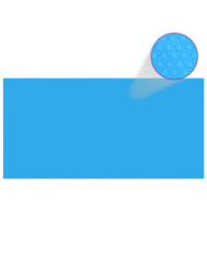 Couverture de piscine Bleu 975 x 488 cm PE | Mobilier & Déco