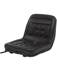 Siège de tracteur universel Noir | Mobilier & Déco