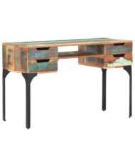 Bureau 118x48x75 cm Bois de récupération massif | Mobilier & Déco