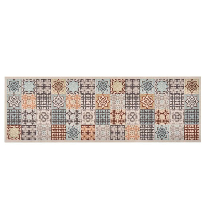 Tapis de cuisine lavable Couleur mosaïque 60x180 cm | Mobilier & Déco