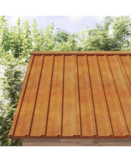 Panneaux de toiture 12 pcs rouillé 100x44 cm Acier corten | Mobilier & Déco