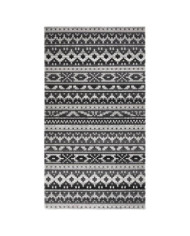 Tapis à tissage plat d'extérieur 115x170 cm Gris foncé | Mobilier & Déco