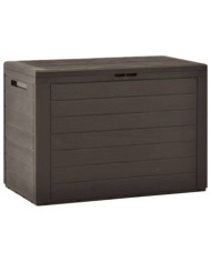 Boîte de rangement de jardin Marron 78x44x55 cm | Mobilier & Déco