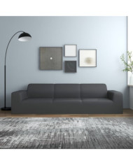Housse extensible canapé 4places Anthracite Jersey de polyester | Mobilier & Déco